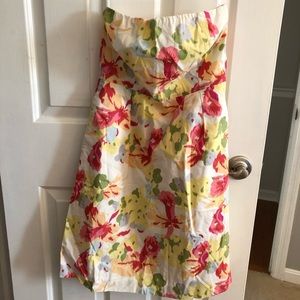 Strapless J Crew Dress